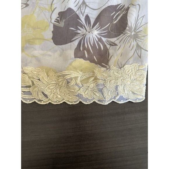 Sobia Zuha Original Sheer Dress Pakistani Designer Slit Leg Sheer Summer Unique - Picture 4 of 8